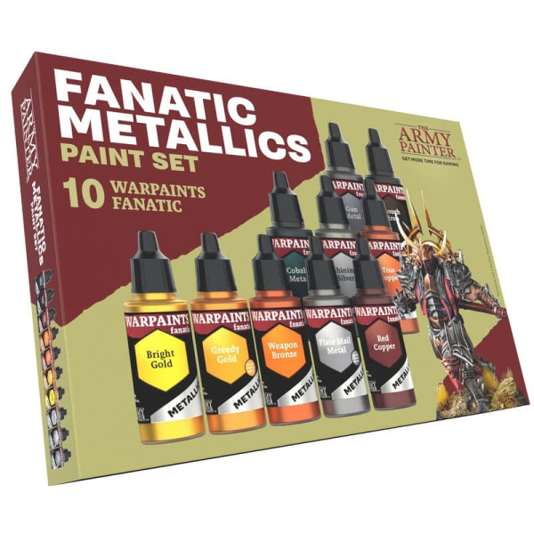 Warpaints Fanatic : Metallics Set The Amy Painter