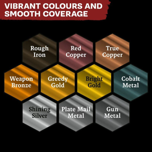 Warpaints Fanatic : Metallics Set The Amy Painter