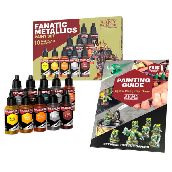 Warpaints Fanatic : Metallics Set The Amy Painter