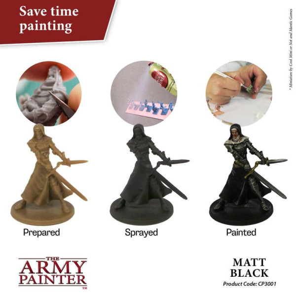 Colour Primer : Matt Black The Amy Painter The Amy Painter