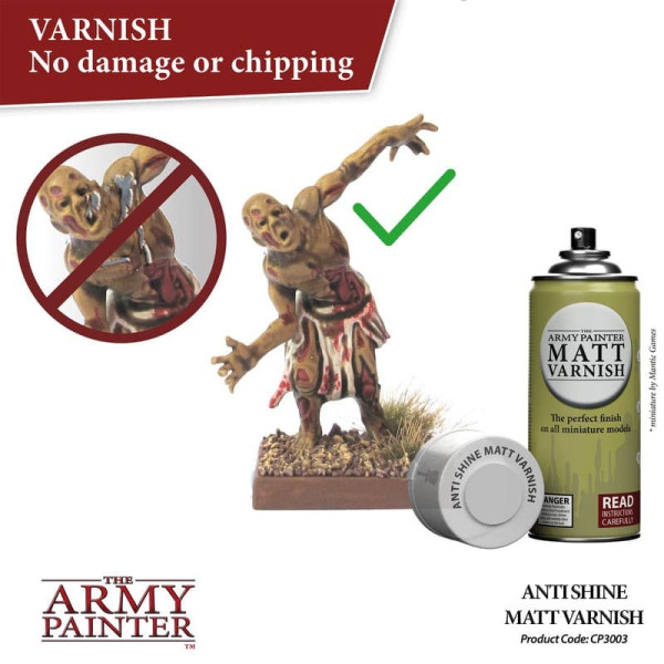 Colour Primer : Anti Shine Matt Varnish The Amy Painter