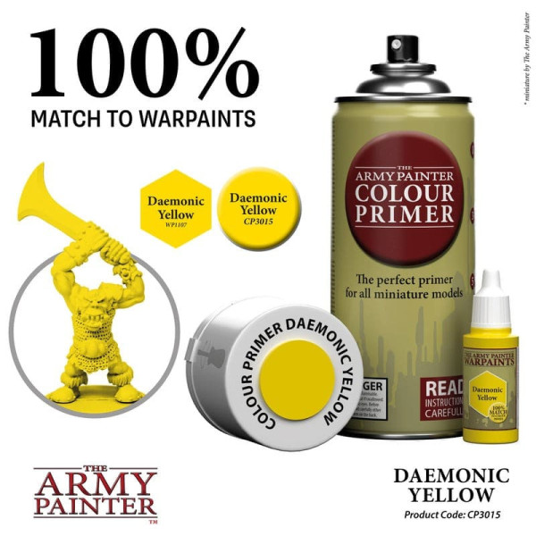 Colour Primer : Daemonic Yellow The Amy Painter