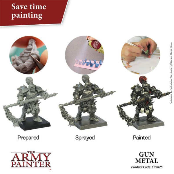 Colour Primer : Gun Metal The Amy Painter