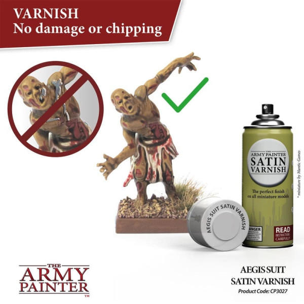 Colour Primer : Aegis Suit Satin Varnish The Amy Painter