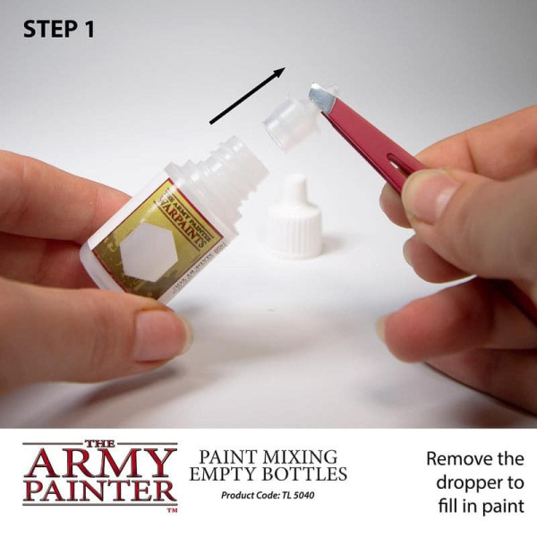 Paint Mixing Empty Bottles The Amy Painter