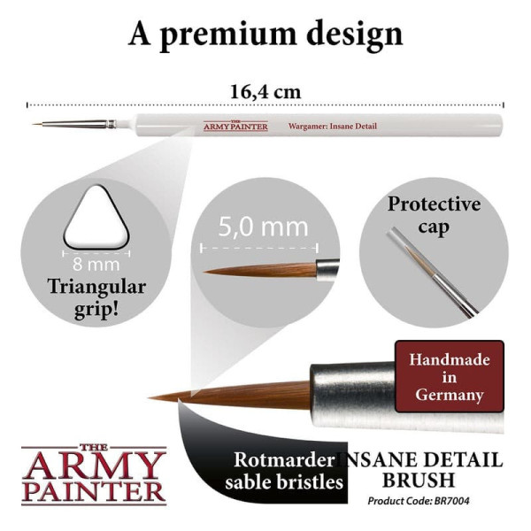 Wargamer Brush : Insane Detail The Amy Painter