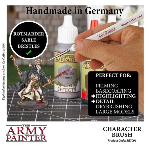 Wargamer Brush : Character The Amy Painter