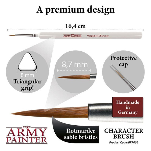 Wargamer Brush : Character The Amy Painter
