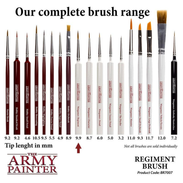 Wargamer Brush: Regiment The Amy Painter