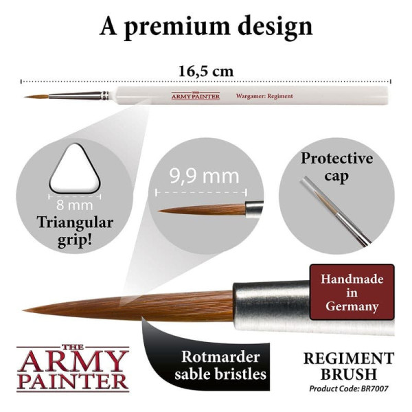 Wargamer Brush: Regiment The Amy Painter