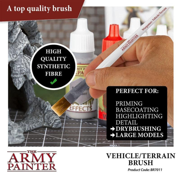 Wargamer Brush : Vehicle & Scenery The Amy Painter