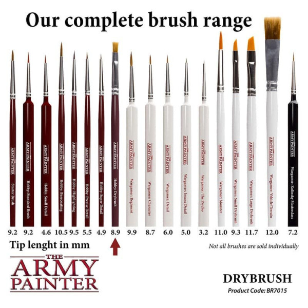 Hobby Brush : Drybrush The Amy Painter