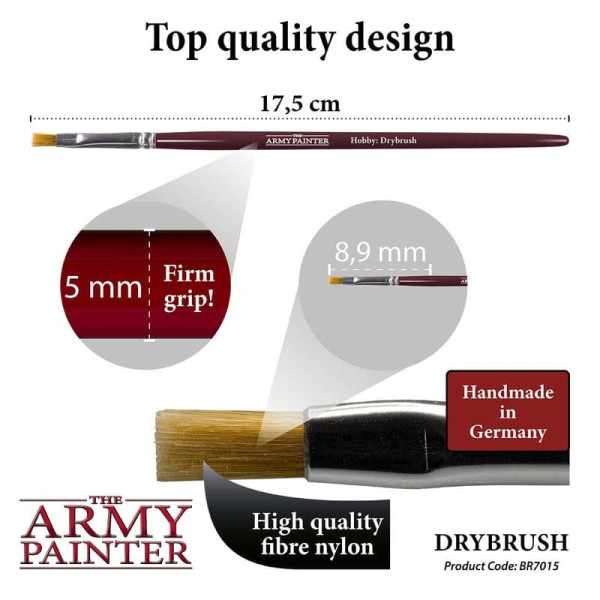 Hobby Brush : Drybrush The Amy Painter