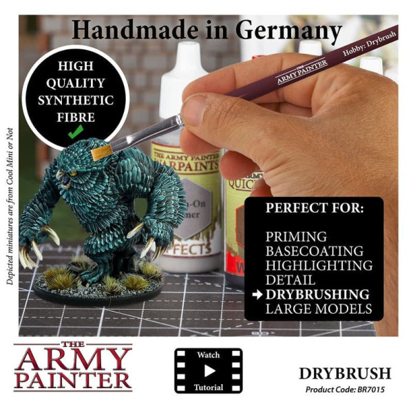 Hobby Brush : Drybrush The Amy Painter