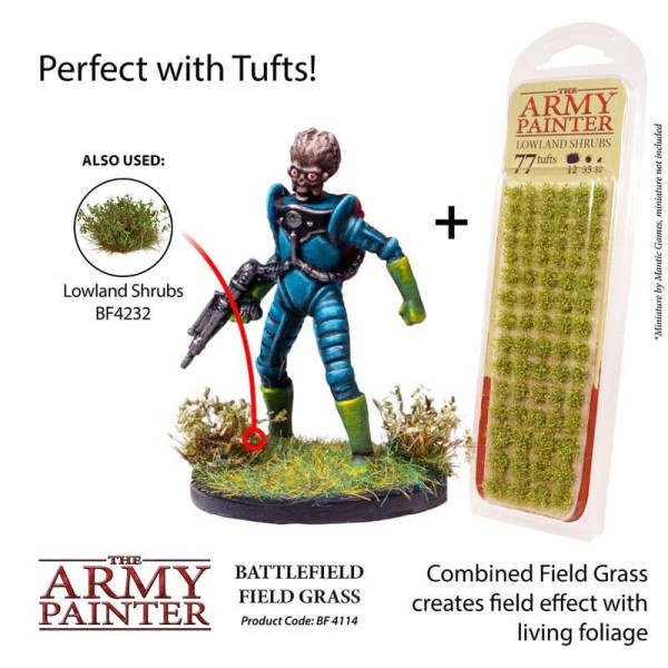 Battlefield Basing : Field Grass The Amy Painter