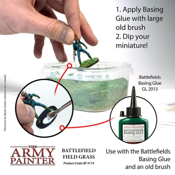 Battlefield Basing : Field Grass The Amy Painter