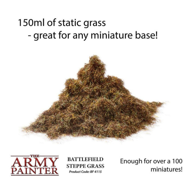Battlefield Basing : Steppe Grass The Amy Painter