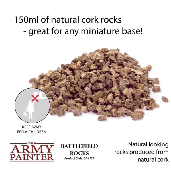 Battlefield Basing : Battlefield Rocks The Amy Painter