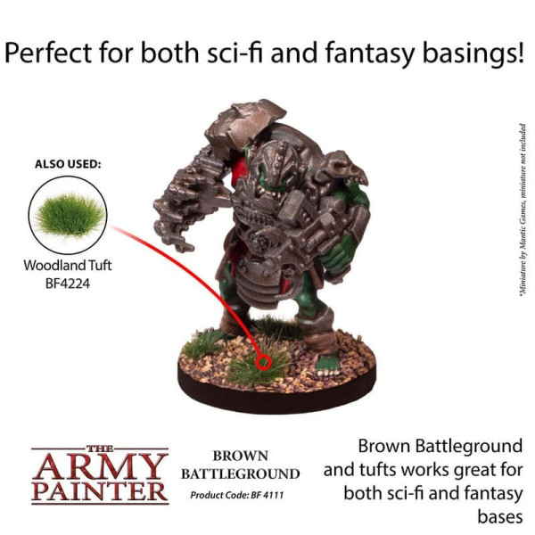 Battlefield Basing : Brown Battleground The Amy Painter