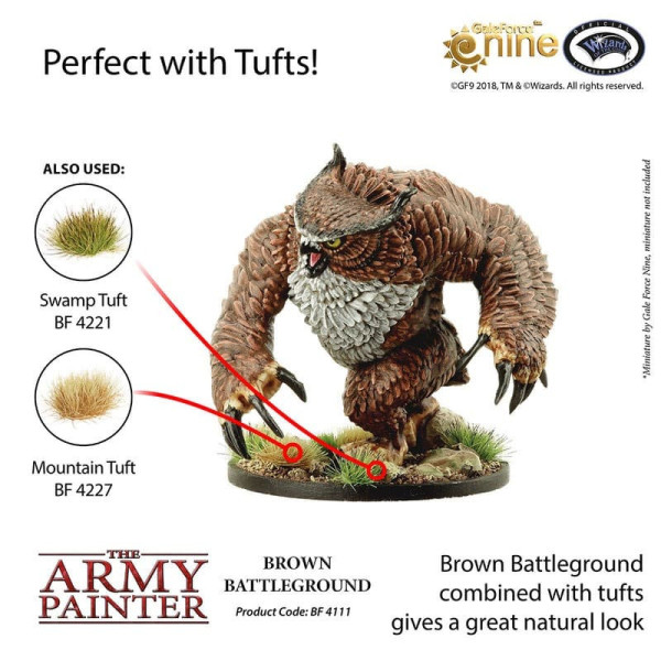 Battlefield Basing : Brown Battleground The Amy Painter