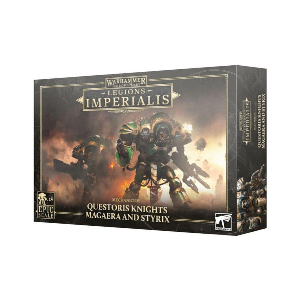 Legions Imperialis : Mechanicum Questoris Knights Magaera and Styrix