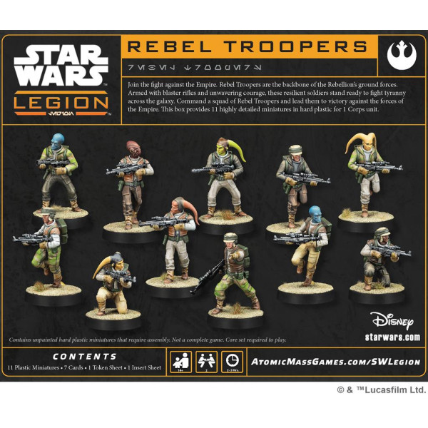 Rebel Troopers Star Wars : Legion