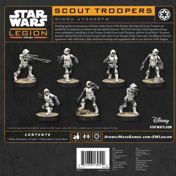 Scout Troopers Star Wars : Legion