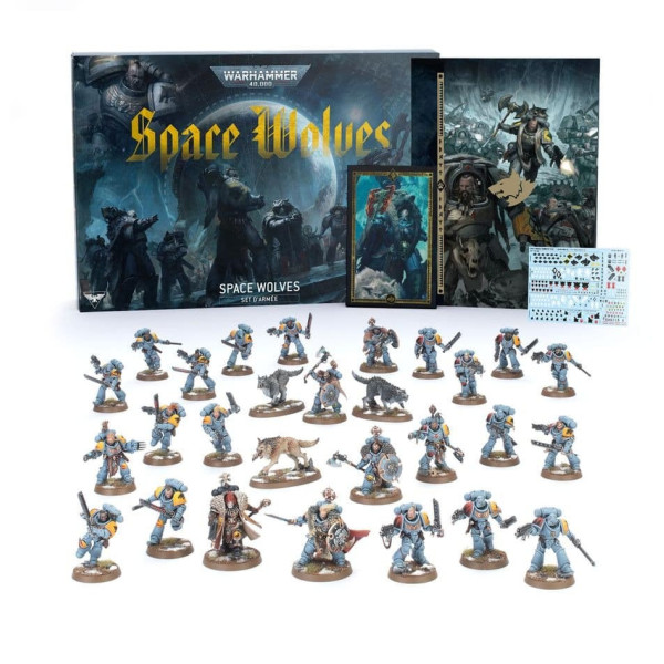 Set d'Armée des Space Wolves (Français)