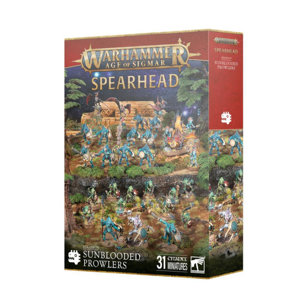 Spearhead : Seraphon – Sunblooded Prowlers