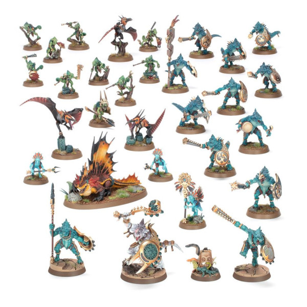 Spearhead : Seraphon – Sunblooded Prowlers