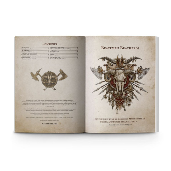 Arcane Journal : Beastmen Brayherds (Englisch)