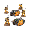 Rapier-Batterie mit Schweren Boltern und Gravitonkanone