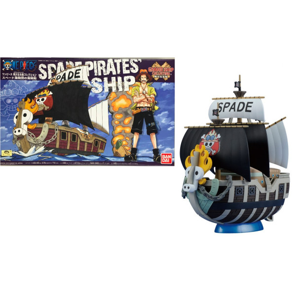 Spade Pirates One Piece Grand Ship Collection model kit ship