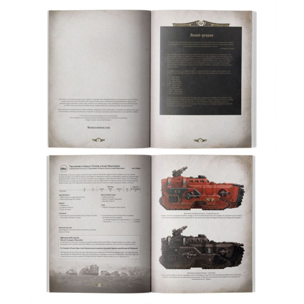 Liber Astartes : Livre d'Armée Legiones Astartes Loyalistes (Français)