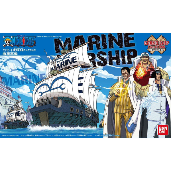Marine Warship One Piece Grand Ship Collection model kit ship