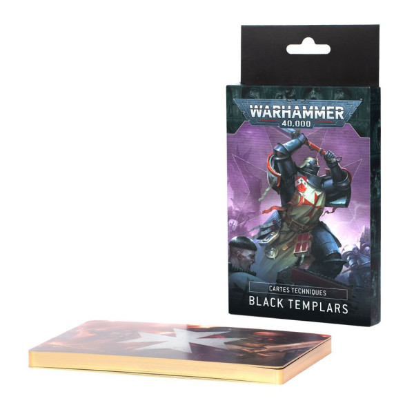 Cartes Techniques : Black Templars (Français)