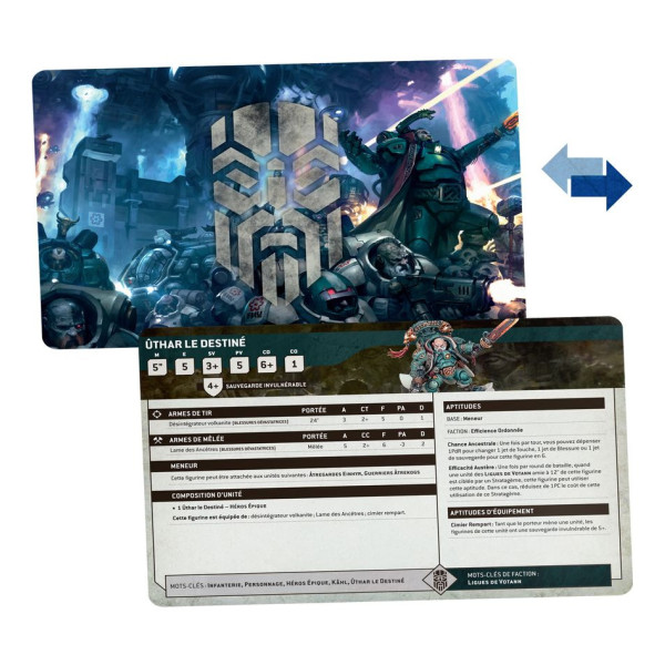 Cartes Techniques : Leagues of Votann (Französisch)