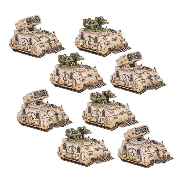 Legions Imperialis : Whirlwind and Scorpius Missile Tank Squadrons