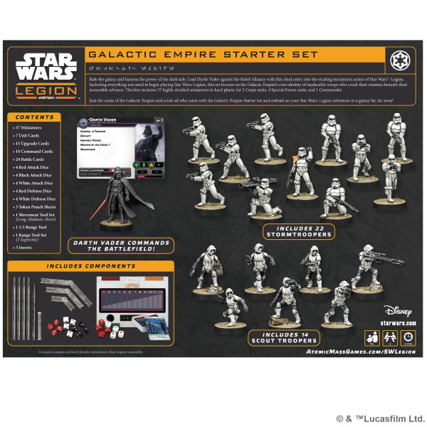 Empire Galactique Set de Démarrage Star Wars : Legion