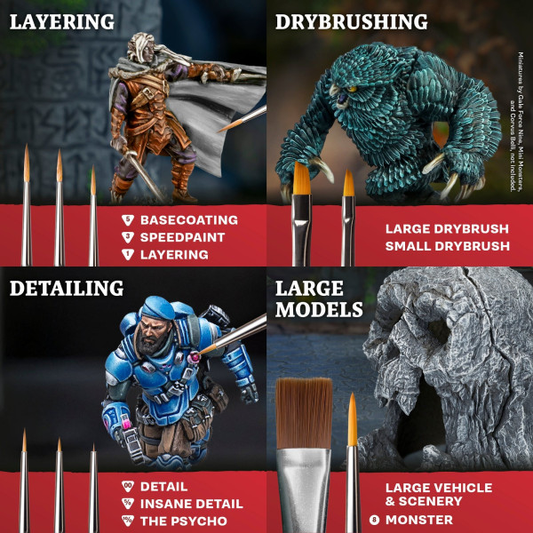 Mega Brush Set The Amy Painter