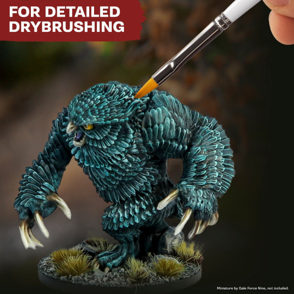 Wargamer Brush : Small Drybrush The Amy Painter