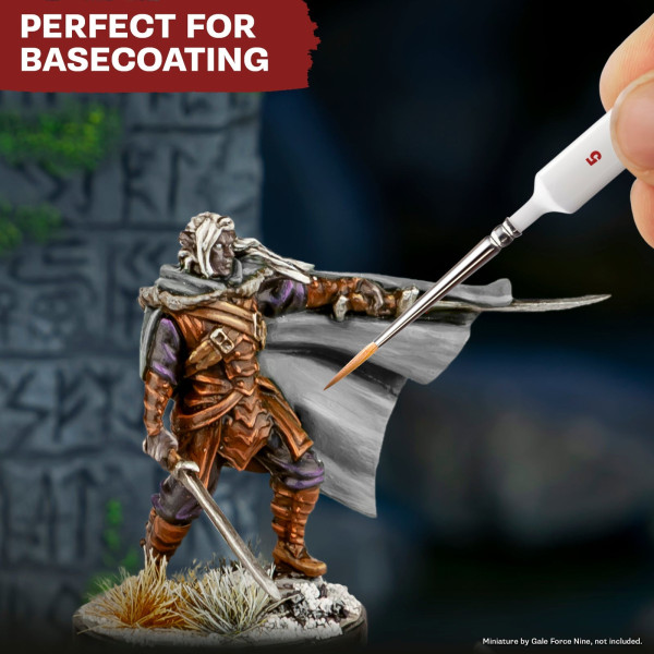 Wargamer : Basecoating Brush The Amy Painter