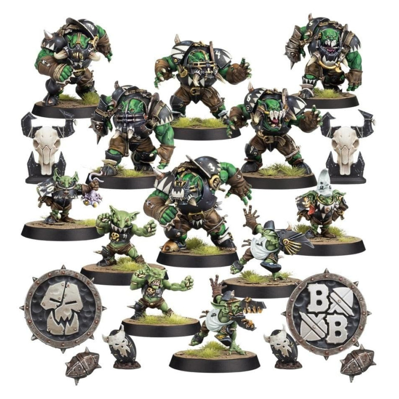 Black Orc Team für Blood Bowl : Die Thunder Valley Greenskins