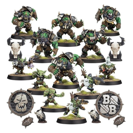 Black Orc Team für Blood Bowl : Die Thunder Valley Greenskins