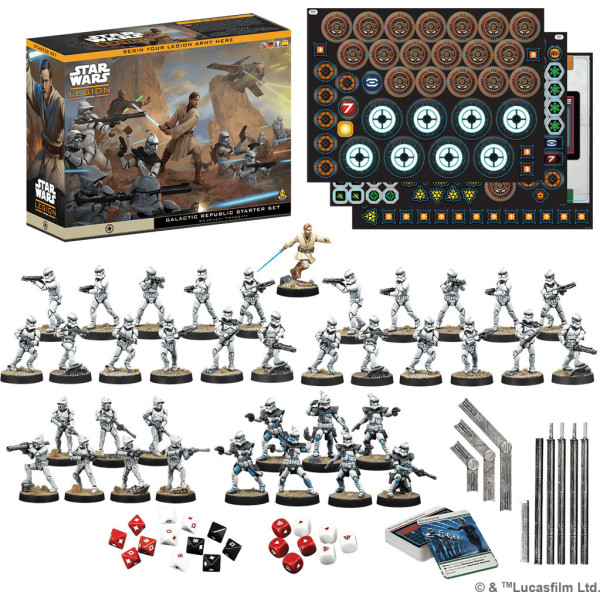 Galaktische Republik- Starterset Star Wars : Legion
