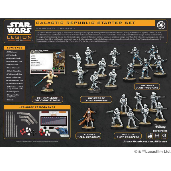 Galaktische Republik- Starterset Star Wars : Legion