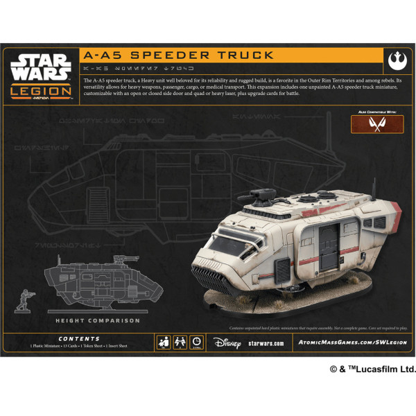 Camion Speeder A-A5 Star Wars : Legion