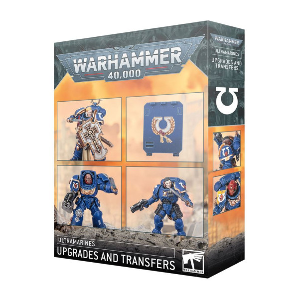 Upgradeset und Abziehbilderbogen der Ultramarines