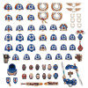 Upgradeset und Abziehbilderbogen der Ultramarines