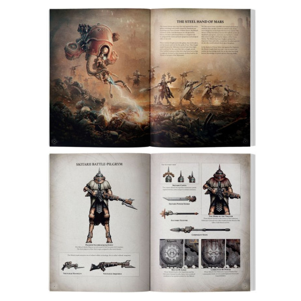 Journal Tactica : Skitarii – The Steel Hand of Mars (Anglais)